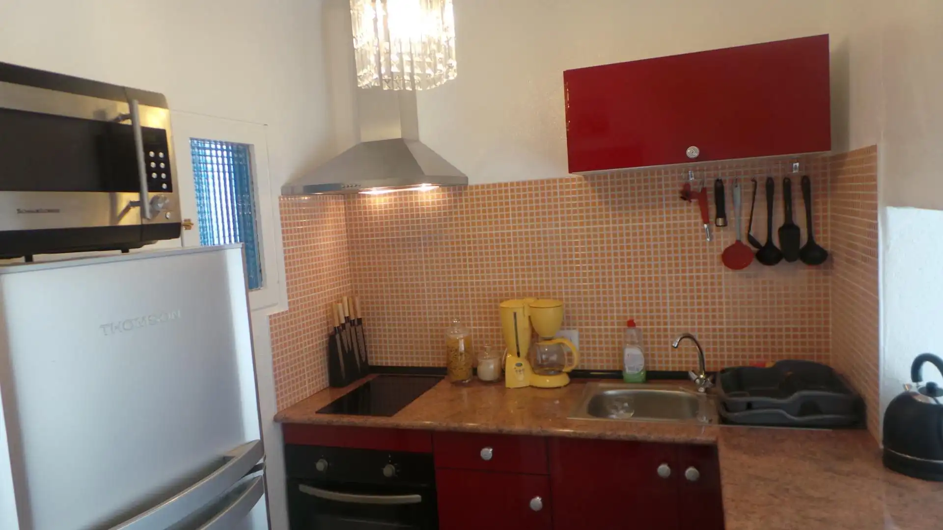 Cocina de Apartamento en venta en Sant Josep de sa Talaia con Calefacción, Jardín privado y Terraza