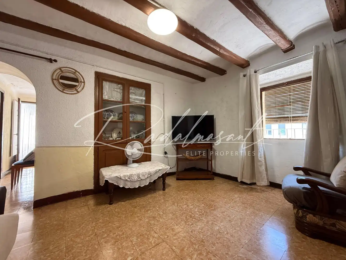 Sala de estar de Casa o chalet en venta en Vilallonga del Camp con Terraza y Trastero