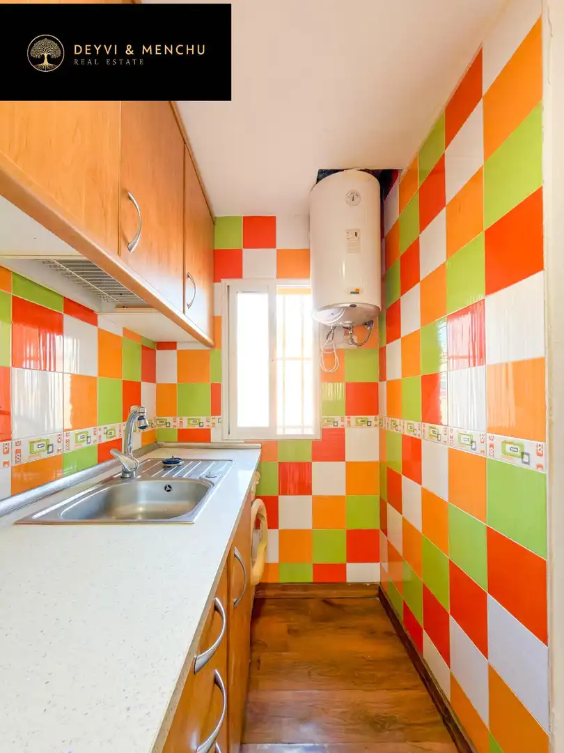 Kitchen of Flat for sale in Madrid  with Heating and Alarm