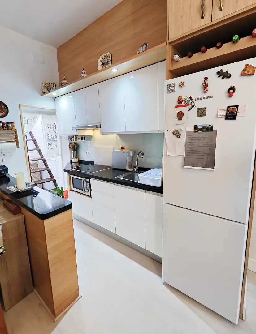 Cocina de Casa adosada en venta en  Sevilla Capital con Aire acondicionado, Jardín privado y Trastero