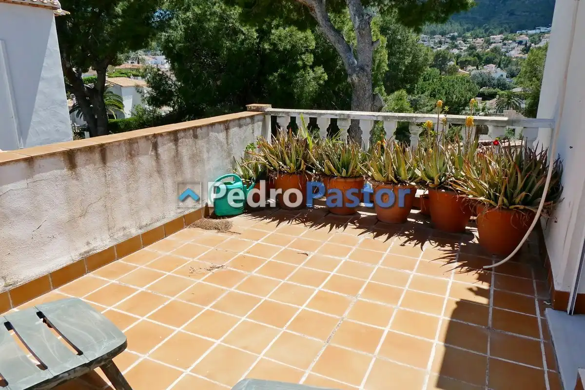 Terraza de Casa o chalet en venta en Dénia con Aire acondicionado, Calefacción y Jardín privado