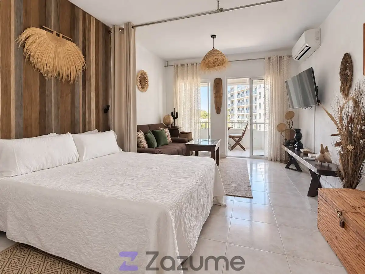 Schlafzimmer von Wohnung zur Miete in Torremolinos mit Klimaanlage, Schwimmbad und Möbliert