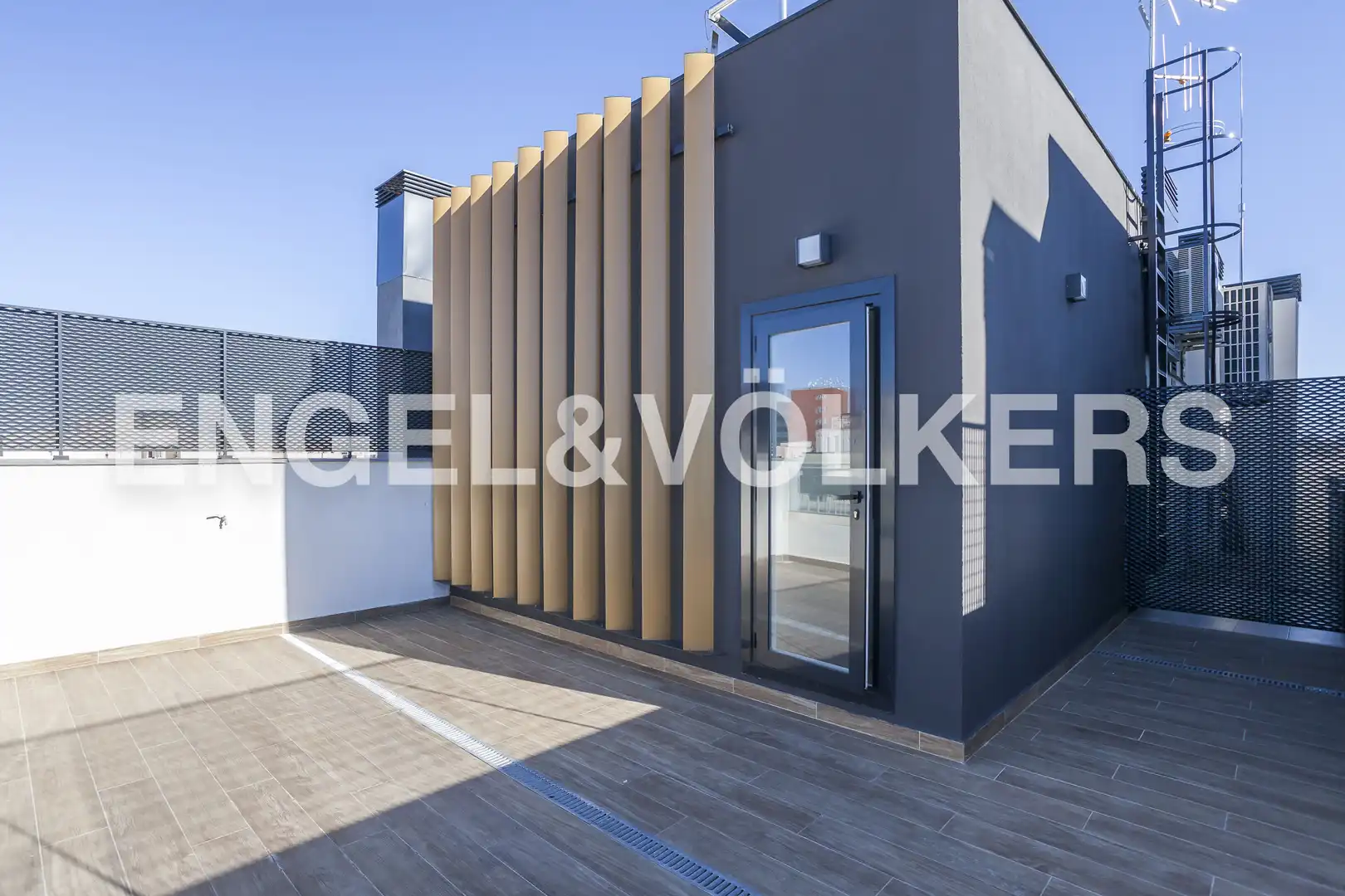 Terrace of Attic for rent in Madrid  with Heating and Swimming Pool