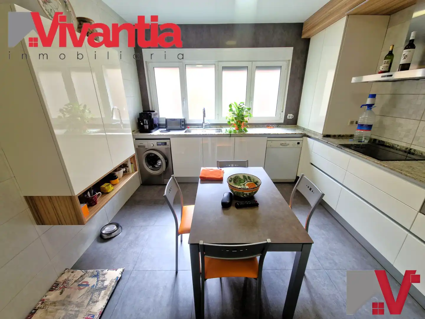 Kitchen of Flat for sale in Lorca  with Air Conditioner, Heating and Terrace