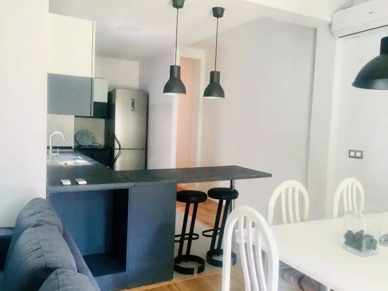 Cocina de Piso de alquiler en Valencia con Aire acondicionado, Calefacción y Parquet