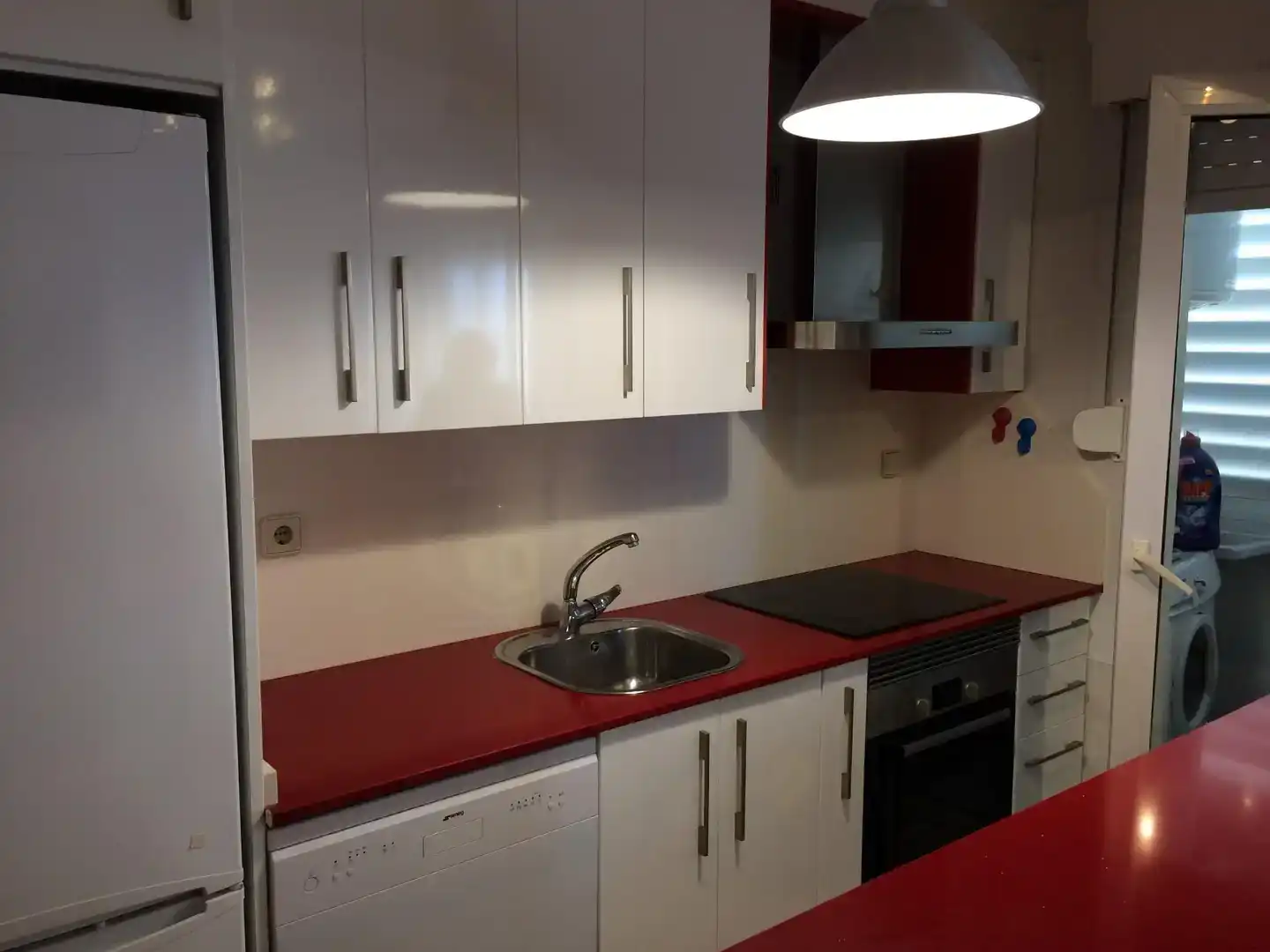 Kitchen of Flat for rent in La Manga del Mar Menor  with Private garden, Storage room and Swimming Pool