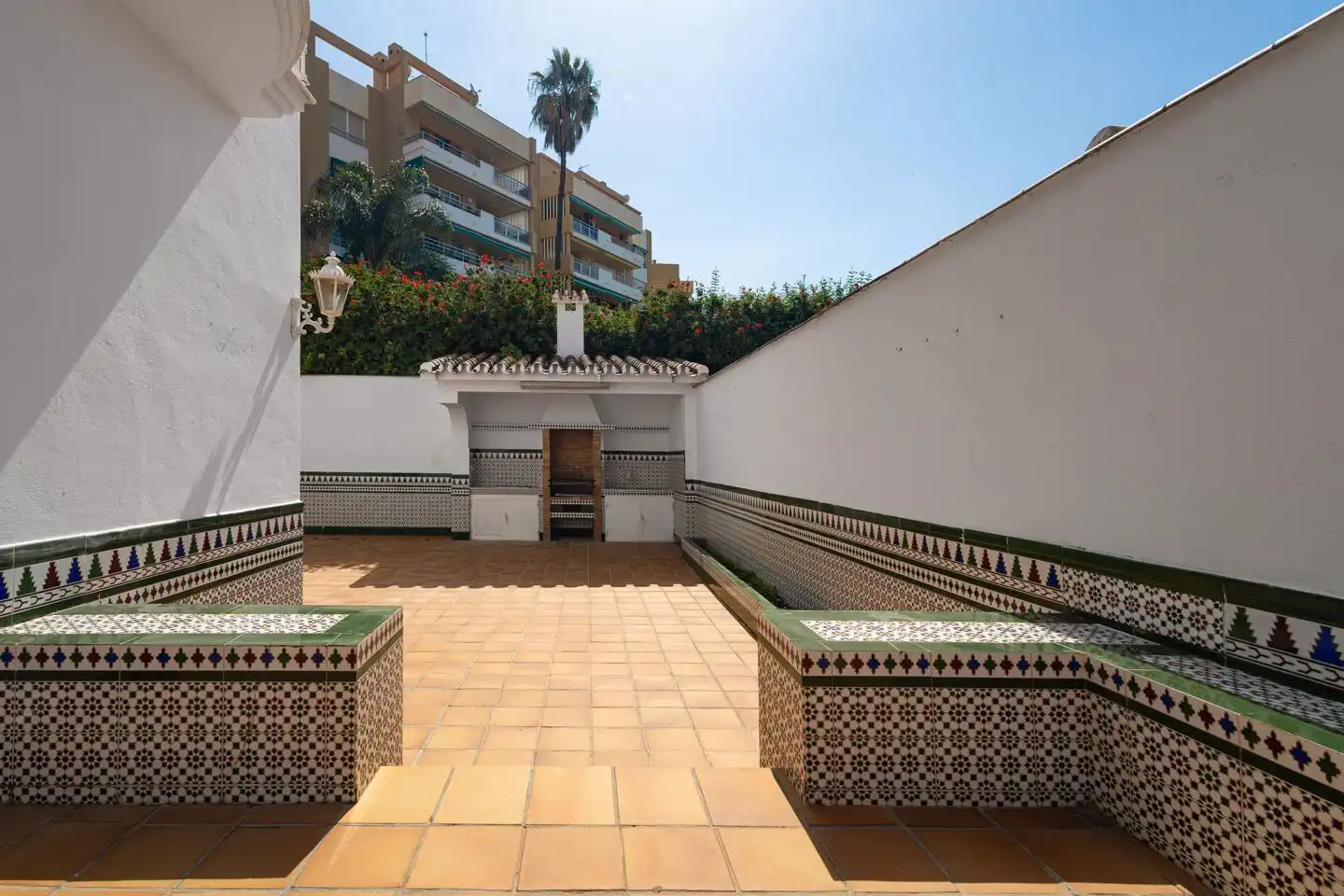 Terrassa de Casa o xalet en venda en Málaga amb Jardí privat, Terrassa i Piscina