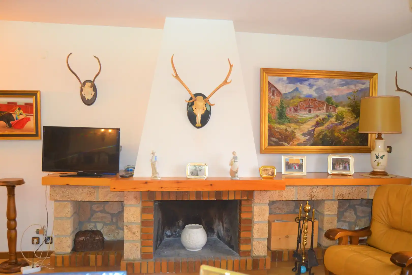 Sala de estar de Casa o chalet en venta en Albalatillo con Aire acondicionado, Jardín privado y Amueblado