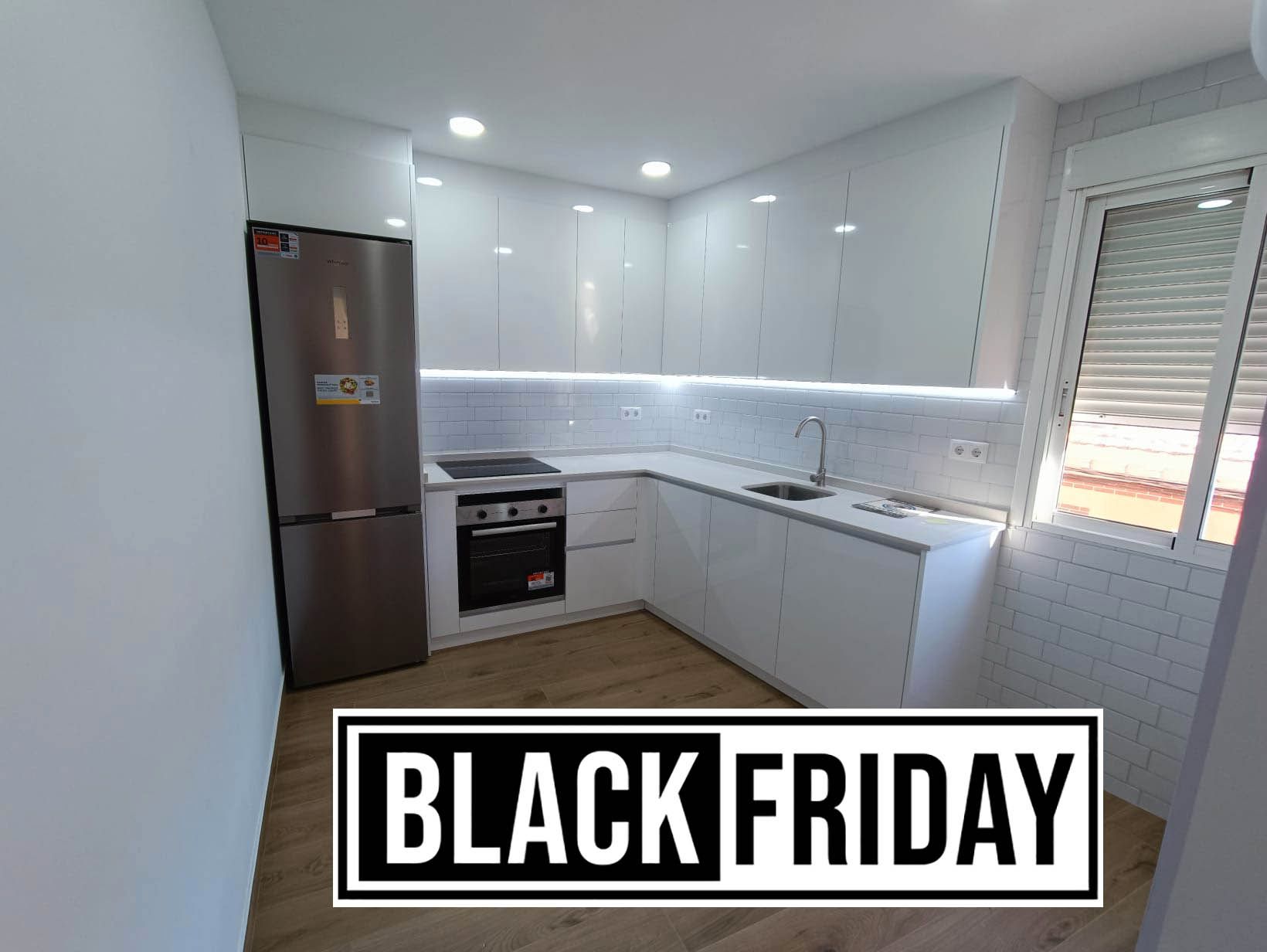 Kitchen of Flat for sale in Cartagena  with Air Conditioner