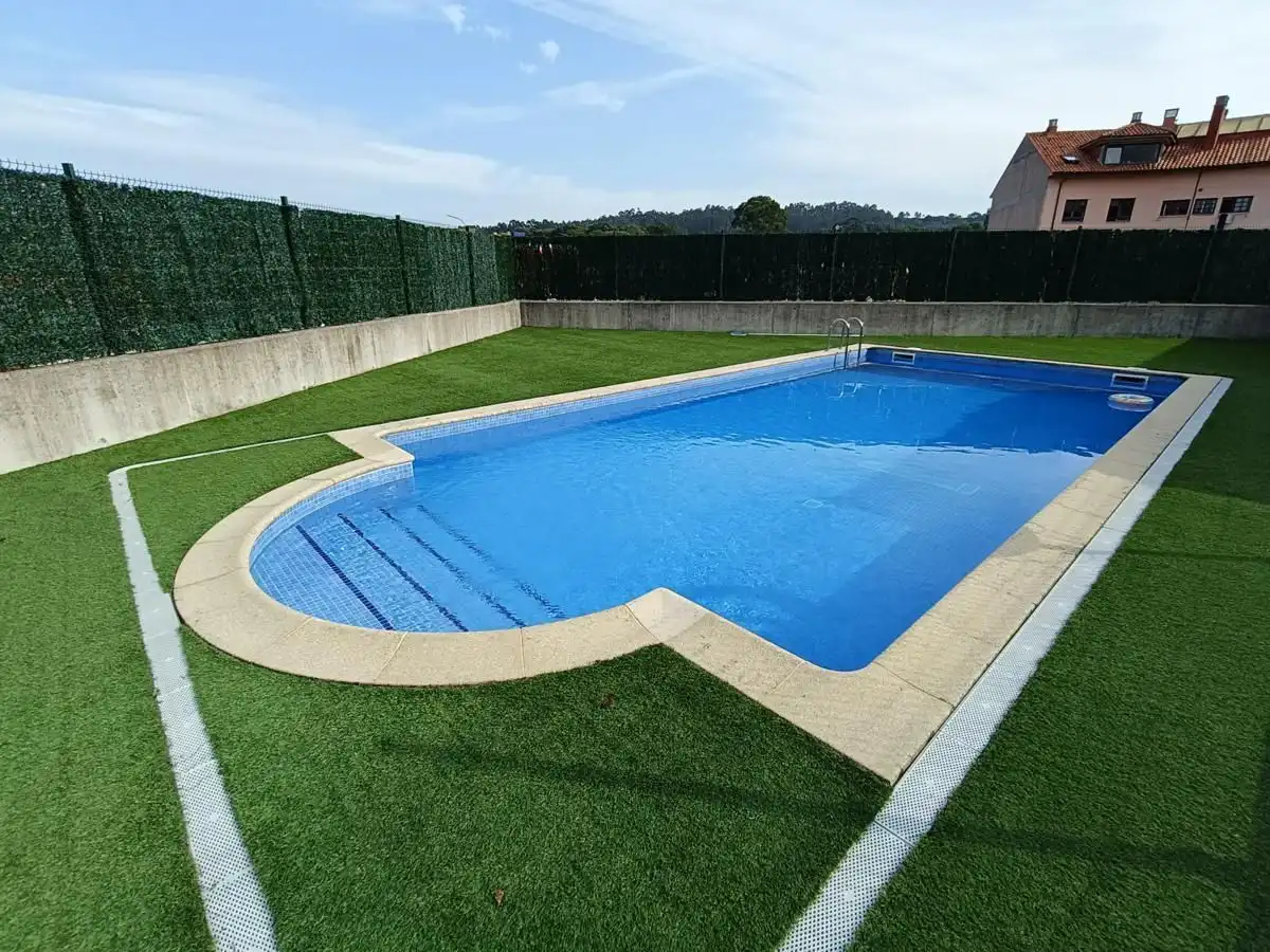Swimming pool of Flat for sale in Llanes  with Heating, Storage room and Community pool