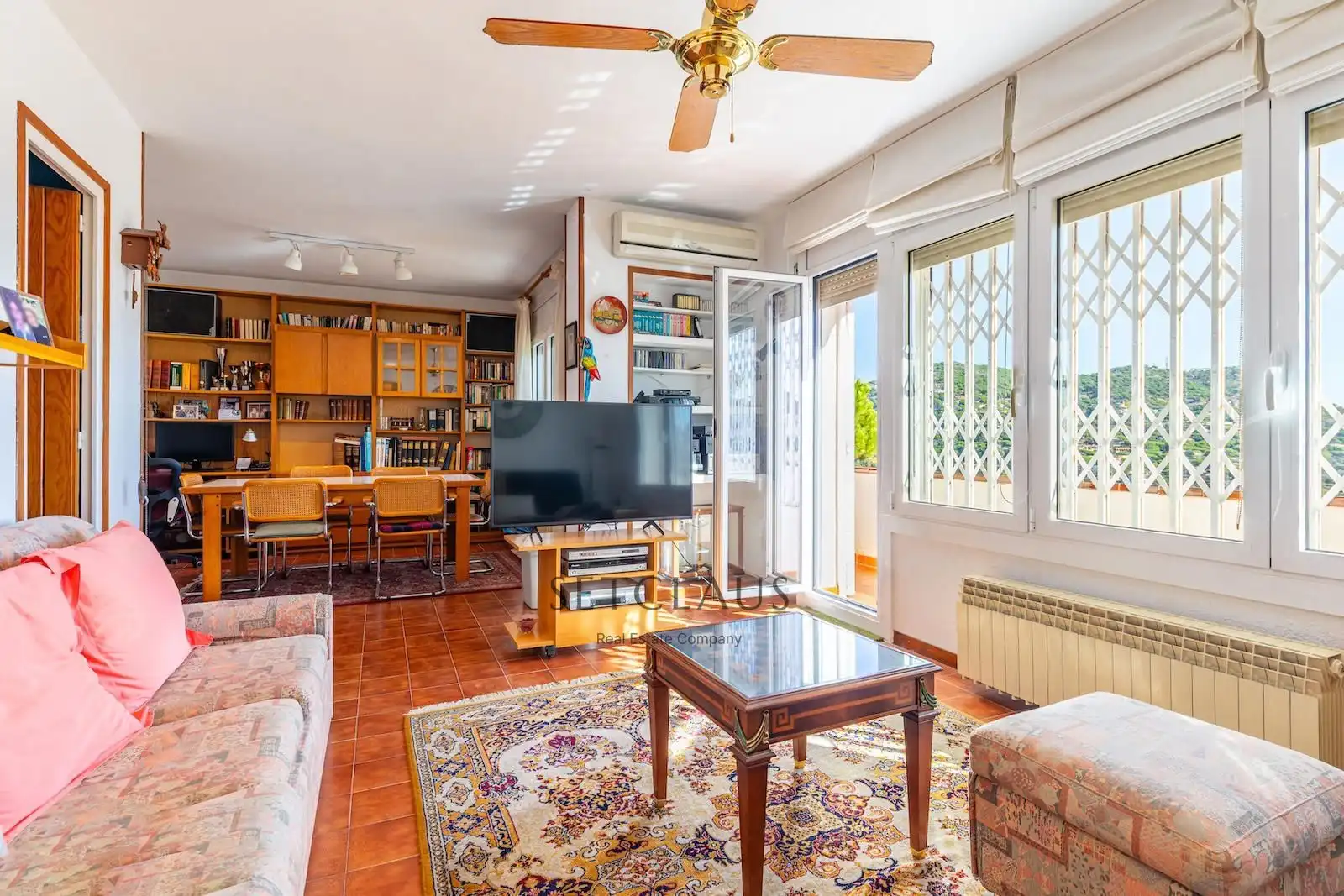 Sala de estar de Casa o chalet en venta en Cabrils con Aire acondicionado, Calefacción y Trastero