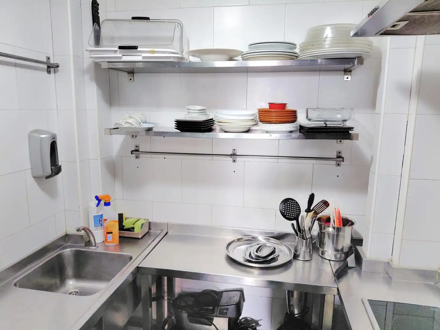 Cocina de Local de alquiler en Getxo  con Aire acondicionado