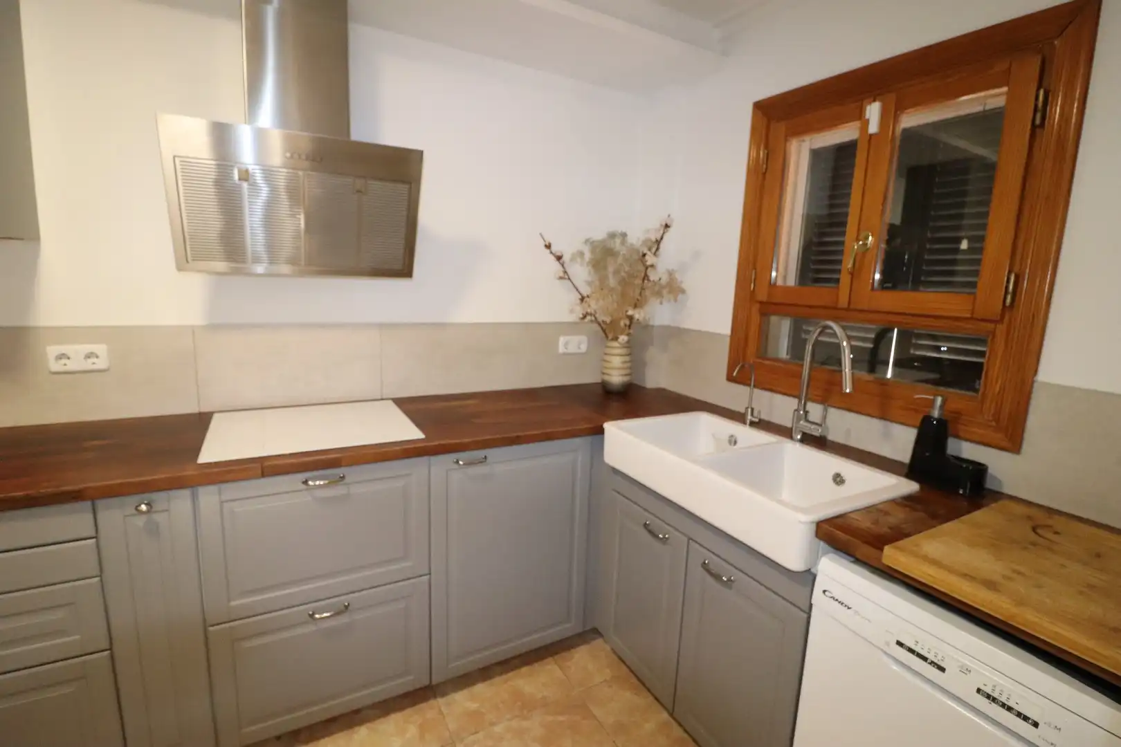 Cocina de Casa adosada de alquiler en Llucmajor con Aire acondicionado, Jardín privado y Terraza