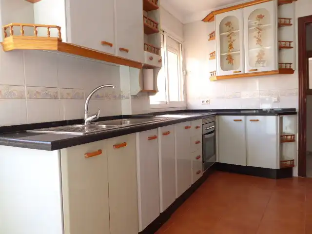 Kitchen of Flat for rent in Málaga  with Air Conditioner, Furnished and Oven