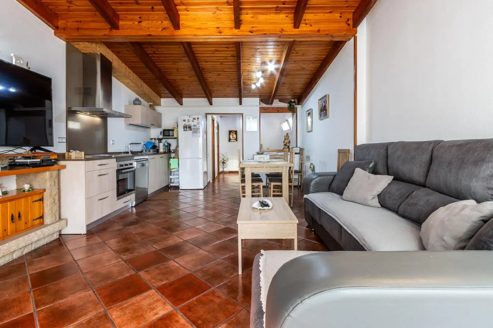 Sala d'estar de Casa o xalet en venda en Sabadell amb Aire condicionat, Calefacció i Terrassa