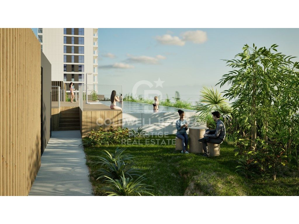 Garden of Flat for sale in Mataró  with Terrace, Swimming Pool and Community pool