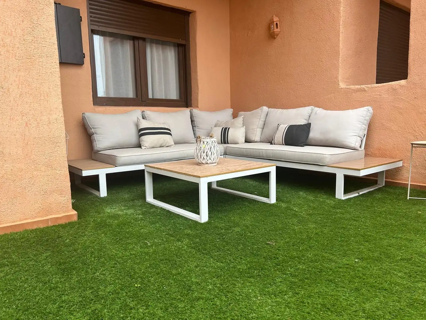 Terraza de Piso en venta en Los Alcázares con Jardín privado, Parquet y Terraza