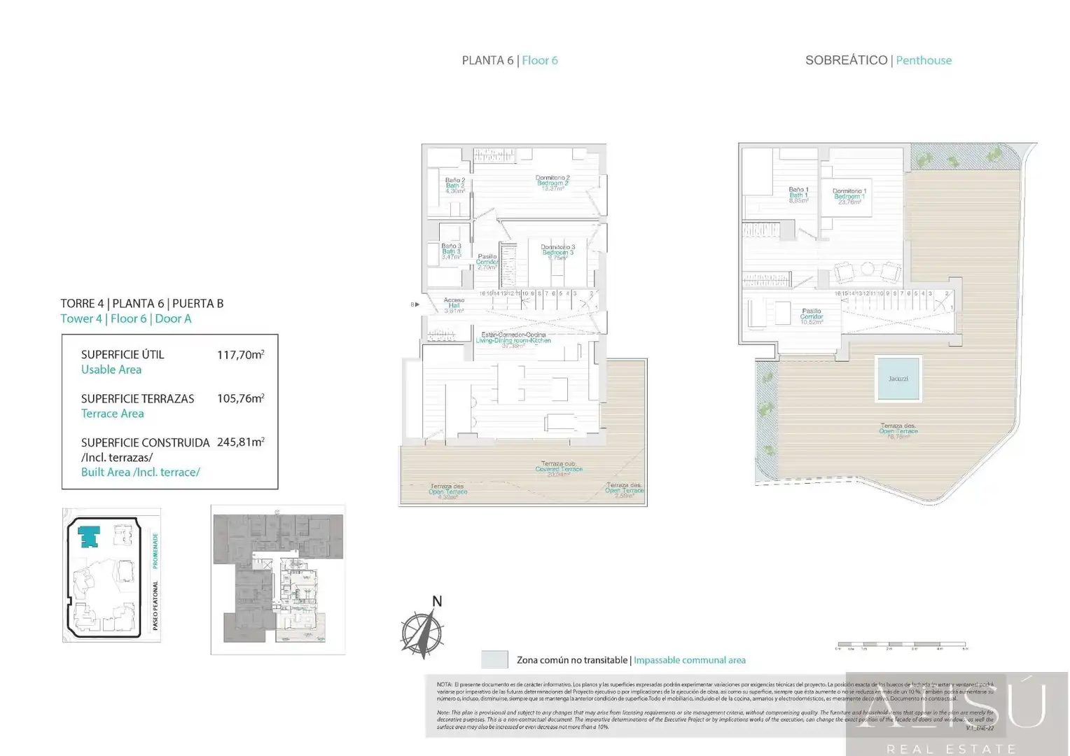 Penthouse with pool for sale in Platja de Torres, imagen 11