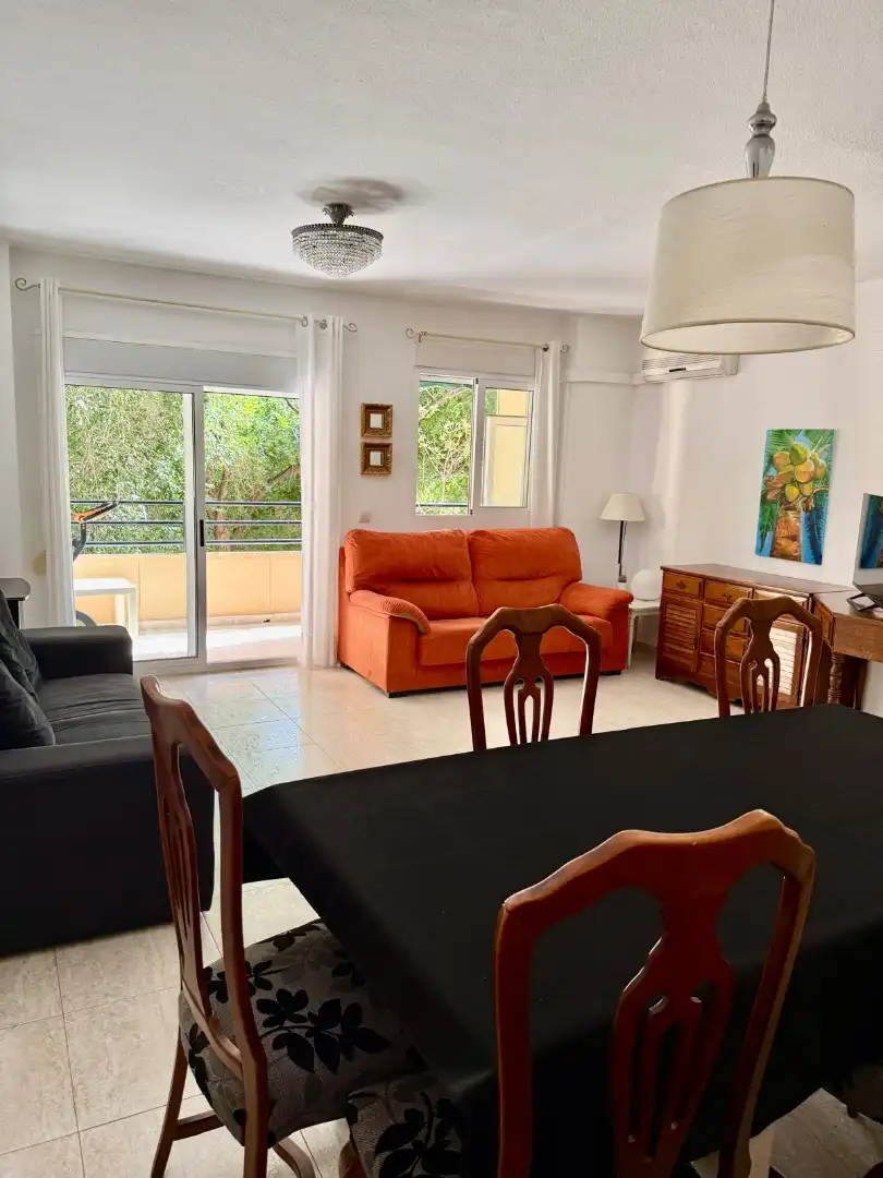 Sala de estar de Piso en venta en Valencia con Aire acondicionado, Horno y Balcón
