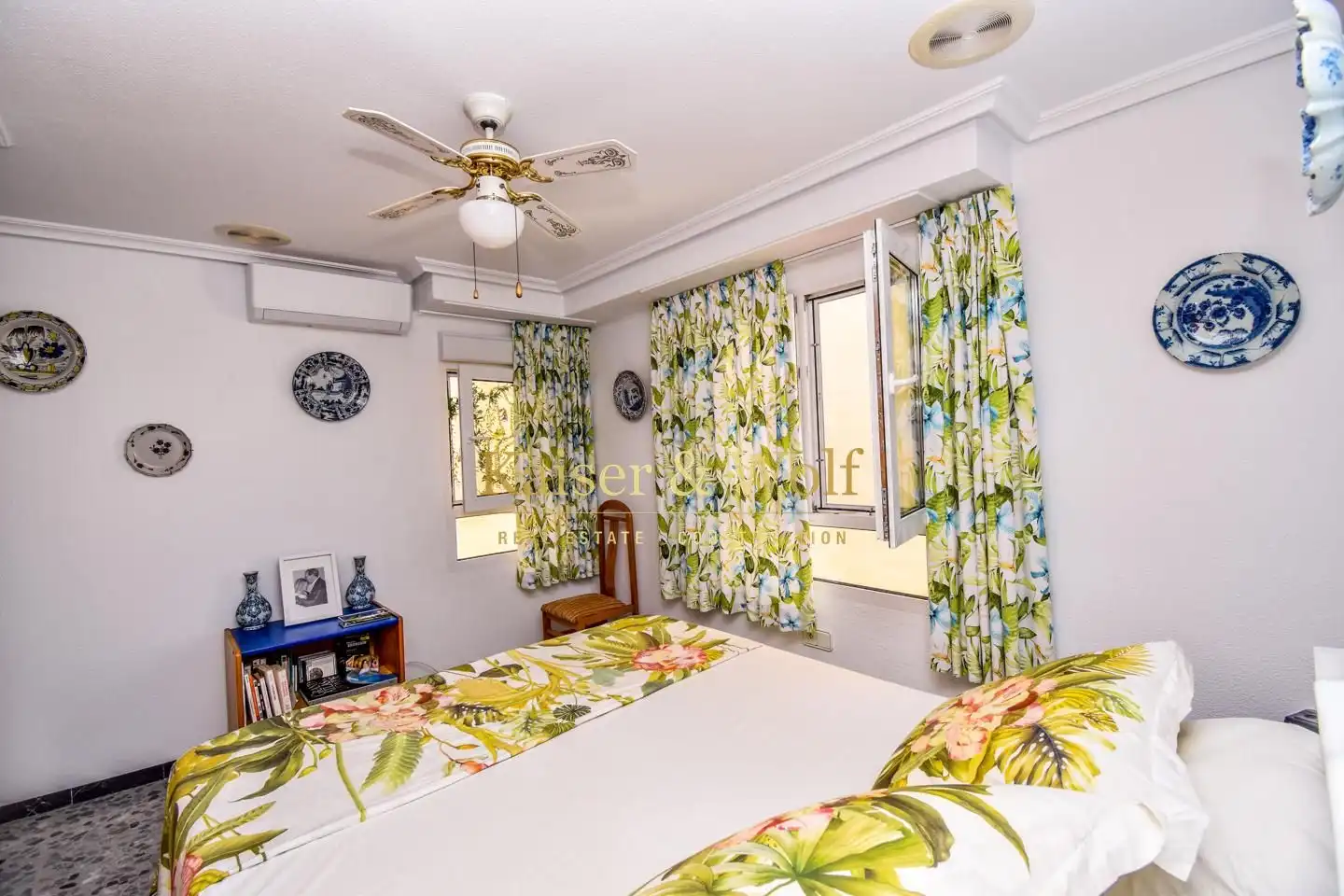 Bedroom of Flat for sale in Santa Pola  with Air Conditioner and Terrace