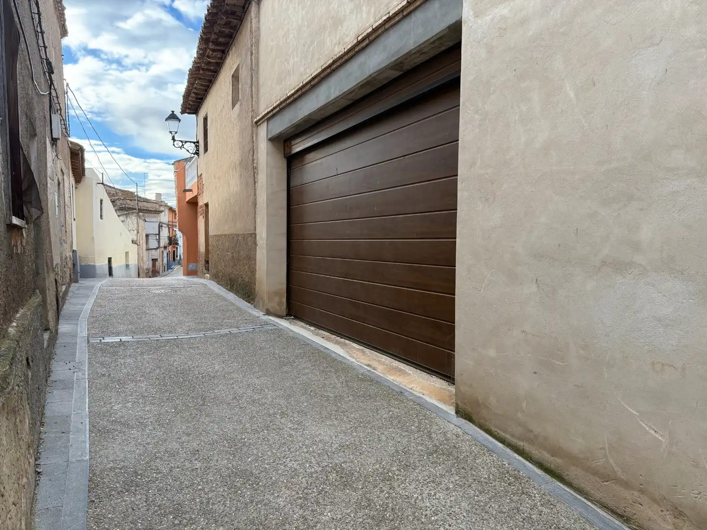Vista exterior de Casa o xalet en venda en Calatorao amb Calefacció, Jardí privat i Terrassa