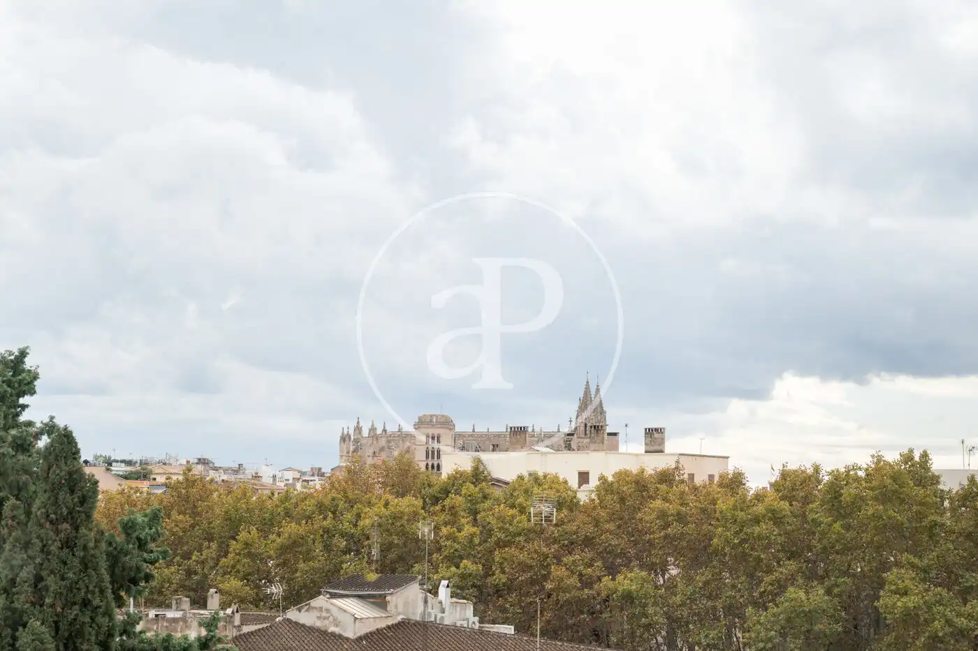 Vista exterior de Ático de alquiler en  Palma de Mallorca con Aire acondicionado, Calefacción y Terraza