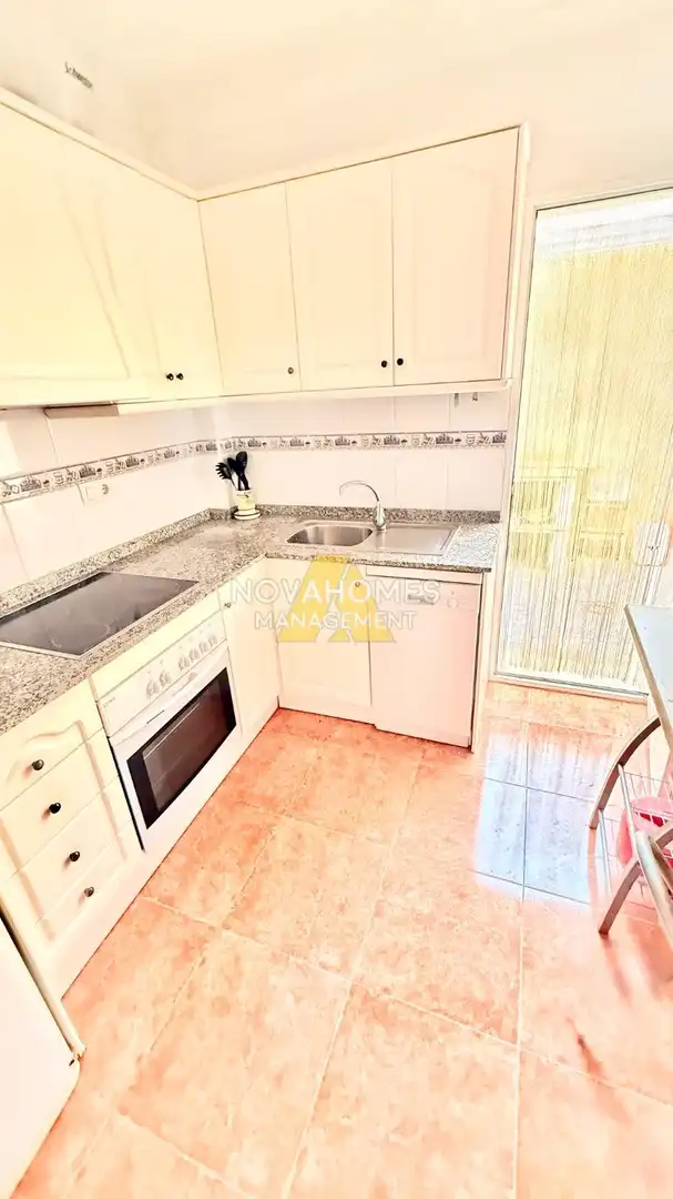 Cuina de Dúplex en venda en Cartagena amb Aire condicionat, Terrassa i Moblat