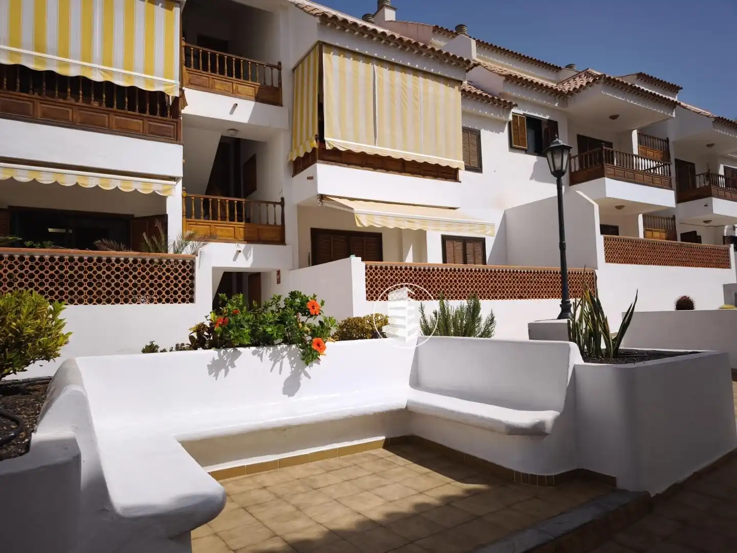 Terraza de Apartamento de alquiler en Arona con Jardín privado, Terraza y Piscina