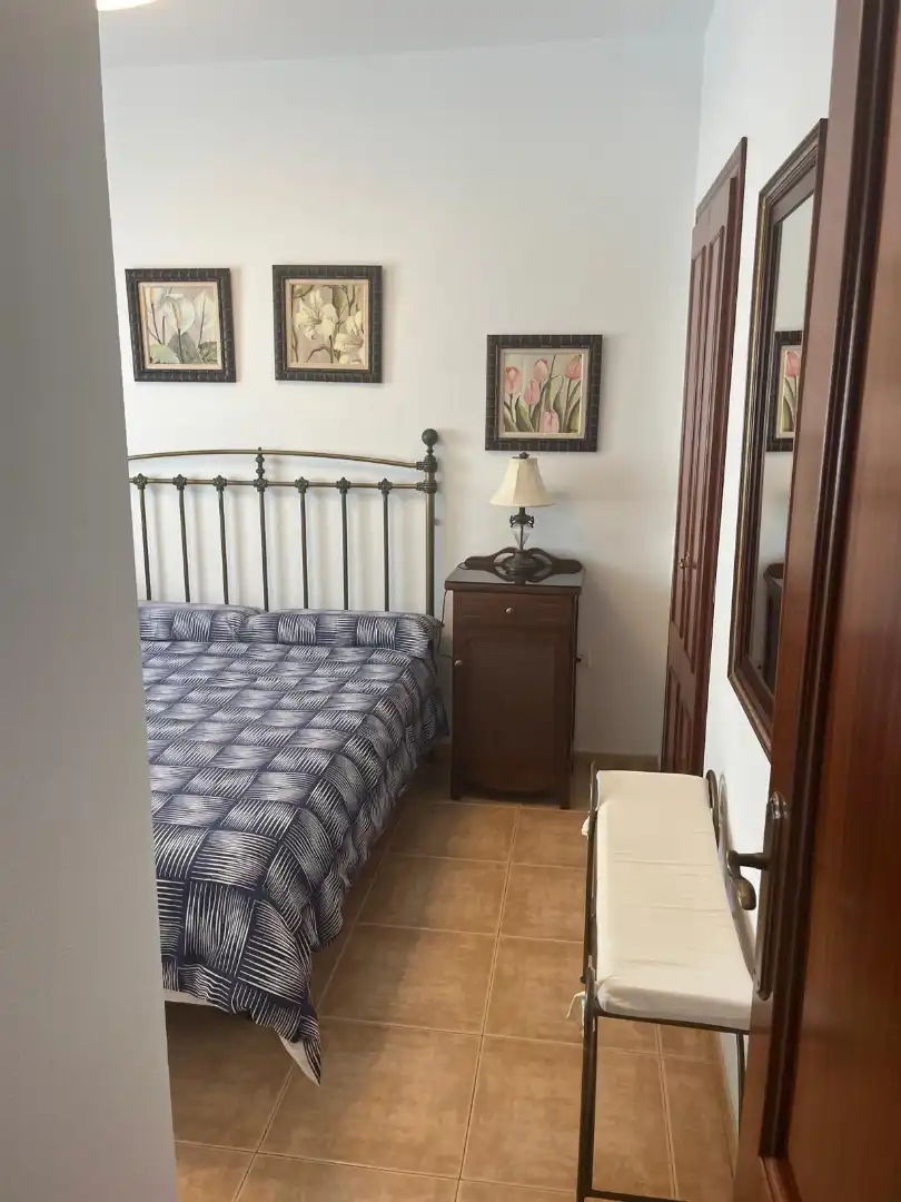 Bedroom of Houses for rent in Comares  with Furnished, Washing machine and Pets allowed