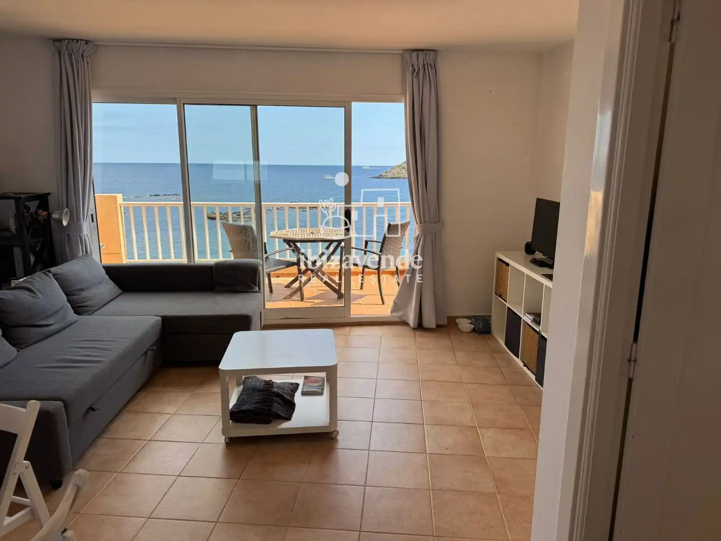Terraza de Ático de alquiler en Santa Eulària des Riu con Terraza, Piscina y Amueblado