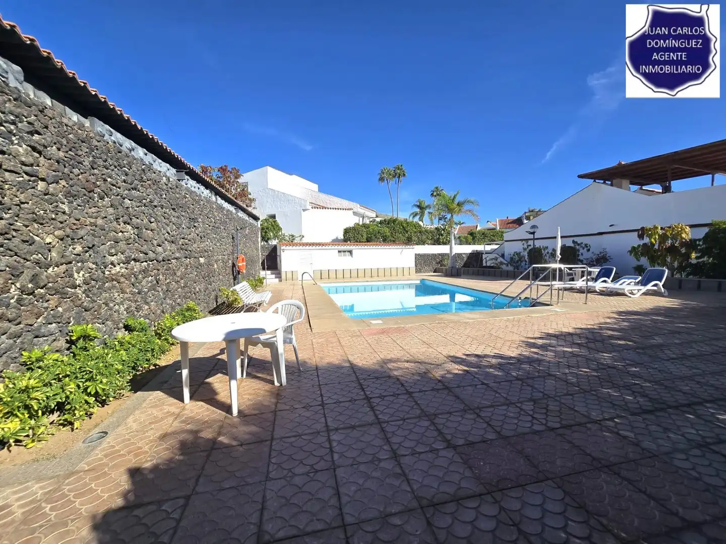 Vista exterior de Casa o chalet de alquiler en San Bartolomé de Tirajana con Aire acondicionado, Jardín privado y Terraza