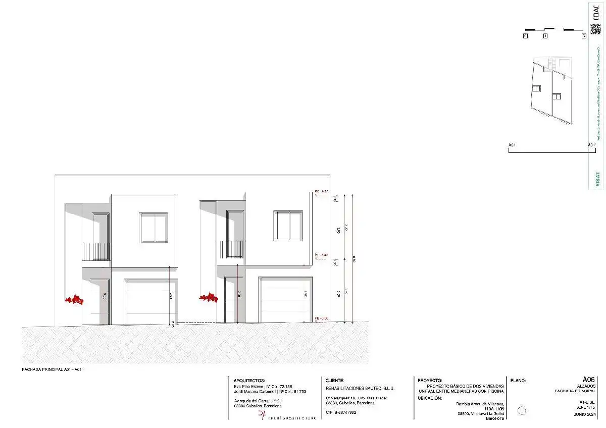 Casa o chalet en venta en Vilanova i la Geltrú con Aire acondicionado, Calefacción y Jardín privado