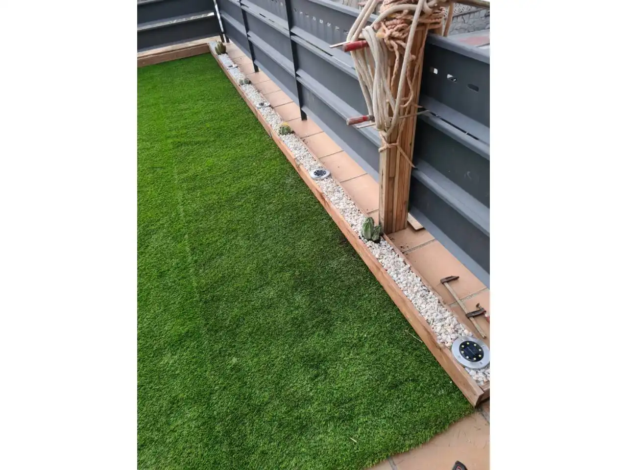 Terraza de Casa o chalet en venta en La Roca del Vallès con Aire acondicionado, Calefacción y Jardín privado