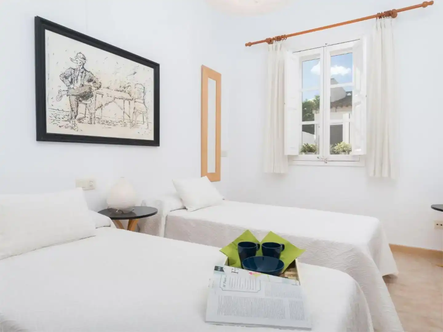 Habitación de Casa adosada en venta en Santa Margalida con Aire acondicionado y Balcón
