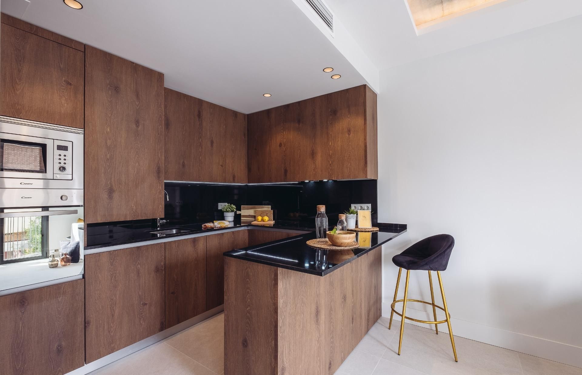 Cuina de Dúplex de lloguer en Torrelodones amb Aire condicionat, Calefacció i Balcó