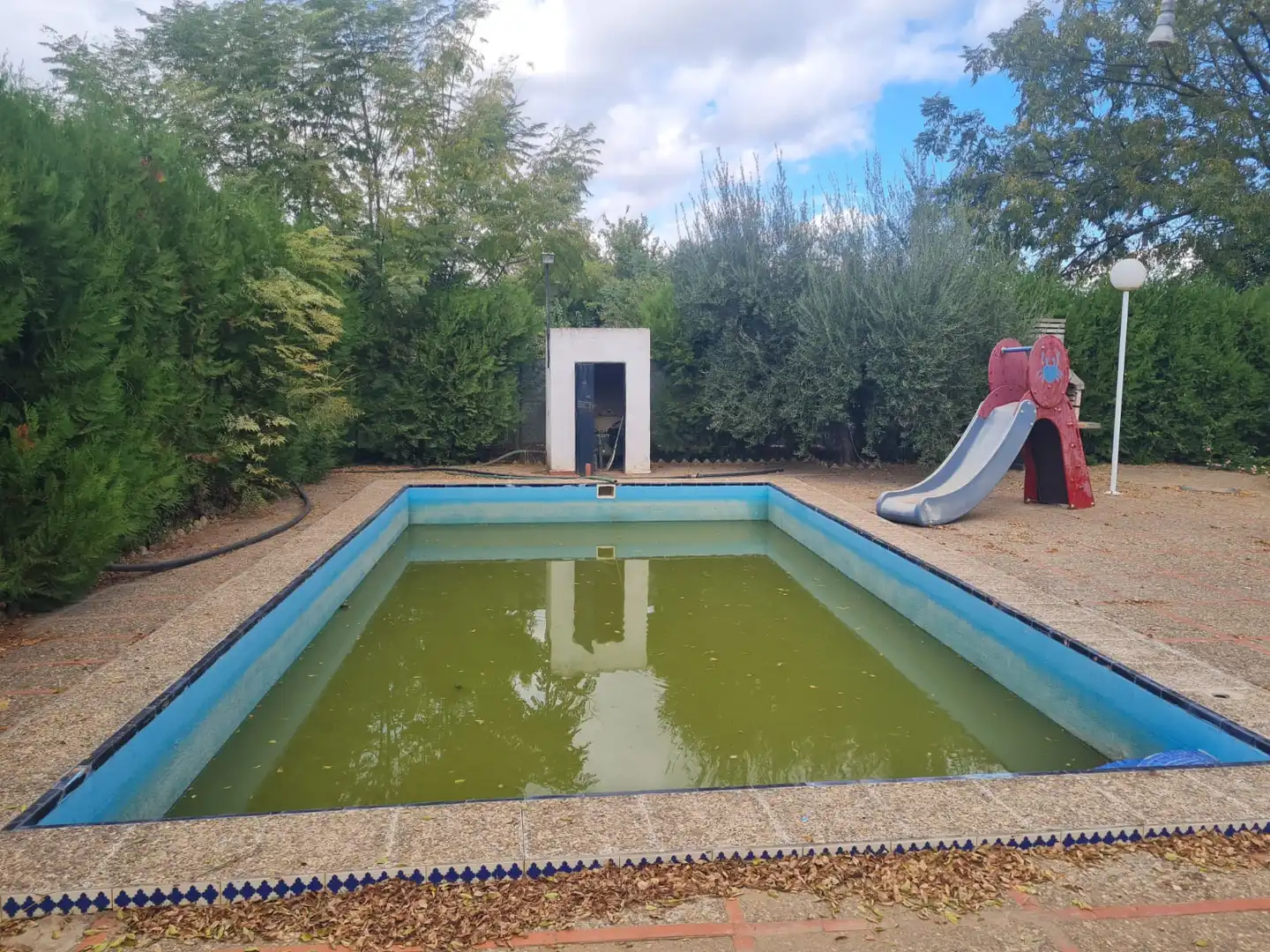 Schwimmbecken von Country house zum Verkauf in Cantillana mit Privatgarten, Terrasse und Schwimmbad