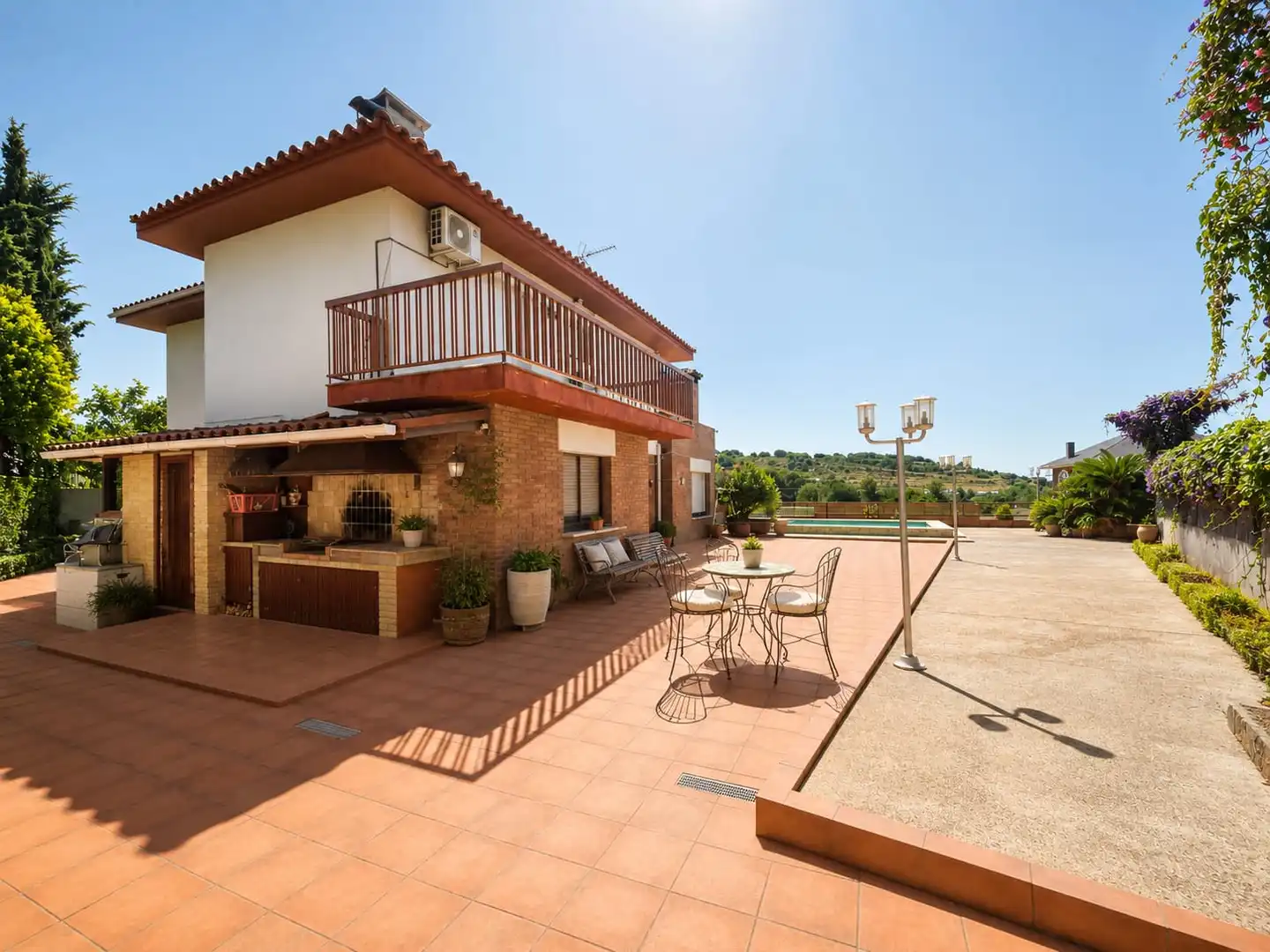Terraza de Casa o chalet en venta en Badalona con Aire acondicionado, Calefacción y Jardín privado