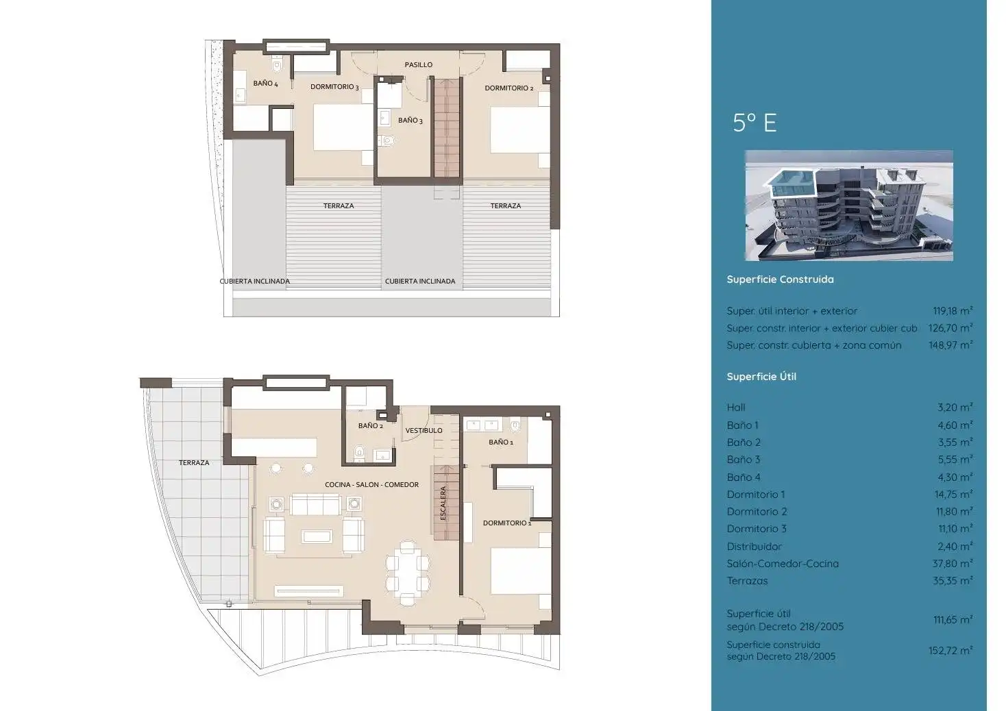 Penthouse with terrace for sale in Calle Mar Rojo, imagen 19