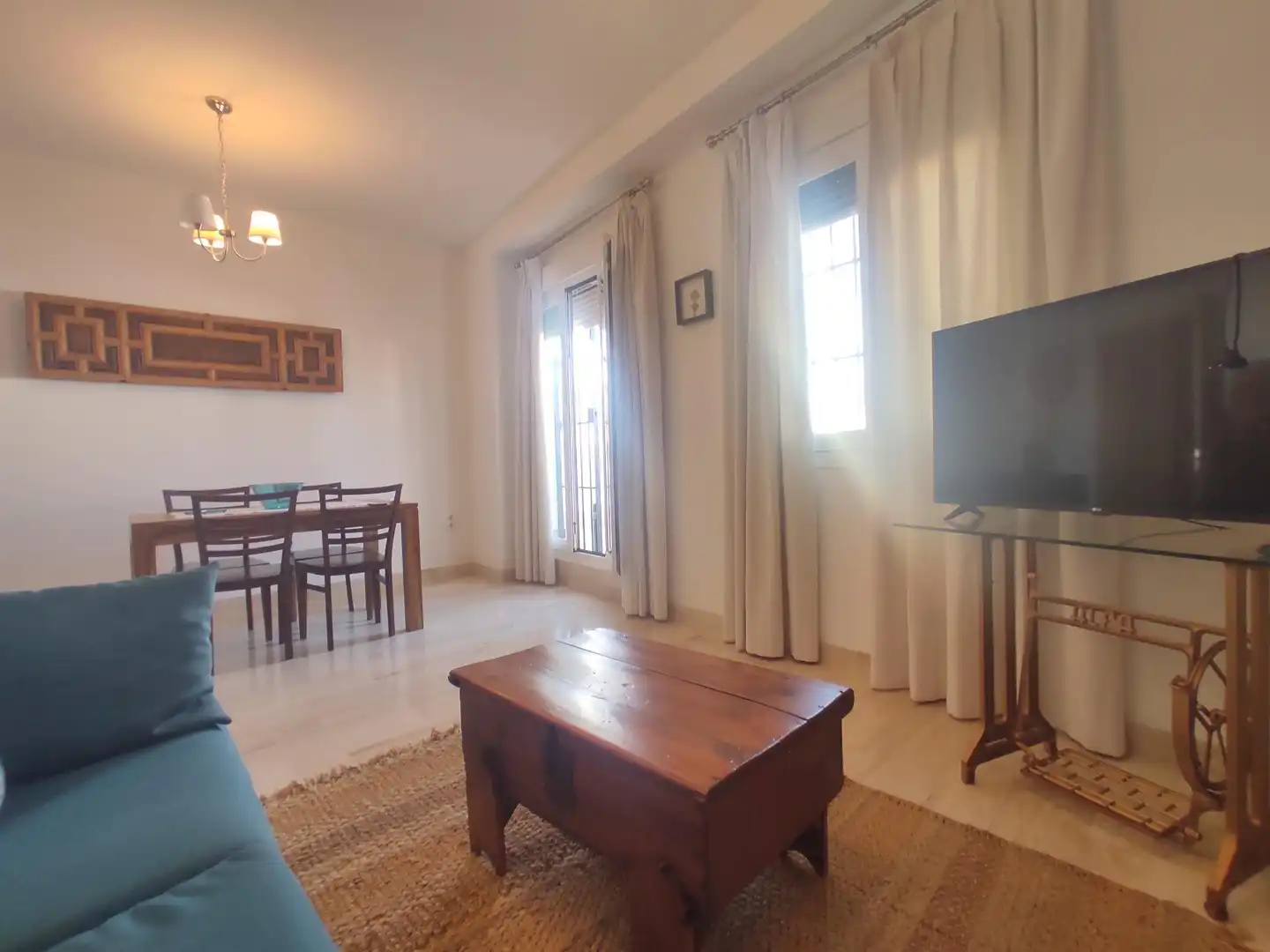 Living room of Apartments for rent in Dos Hermanas  with Air Conditioner, Heating and Terrace