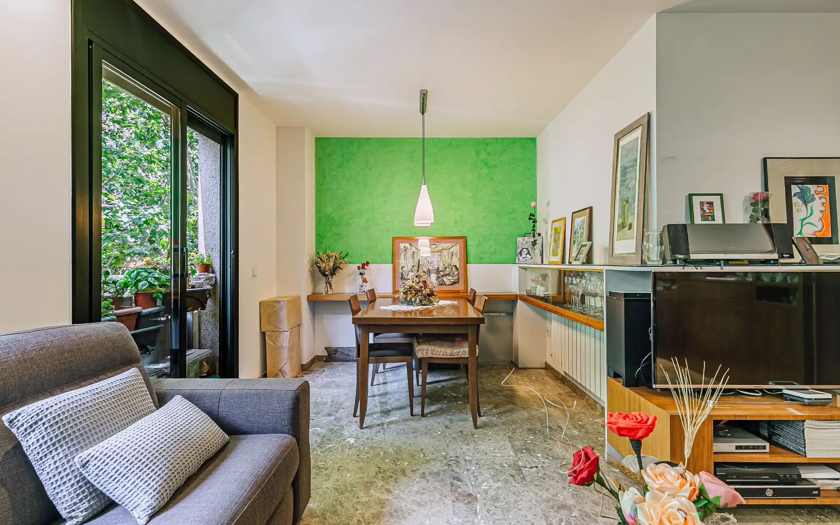 Dining room of Duplexes for sale in Barcelona  with Heating, Furnished and Balcony