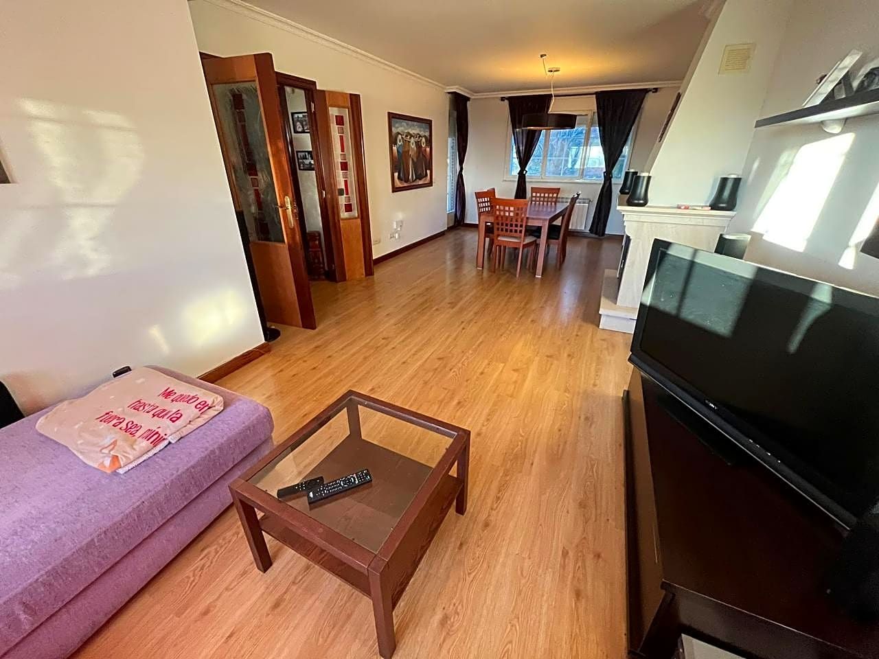 Living room of Single-family semi-detached for sale in Cabrerizos  with Heating, Private garden and Parquet flooring