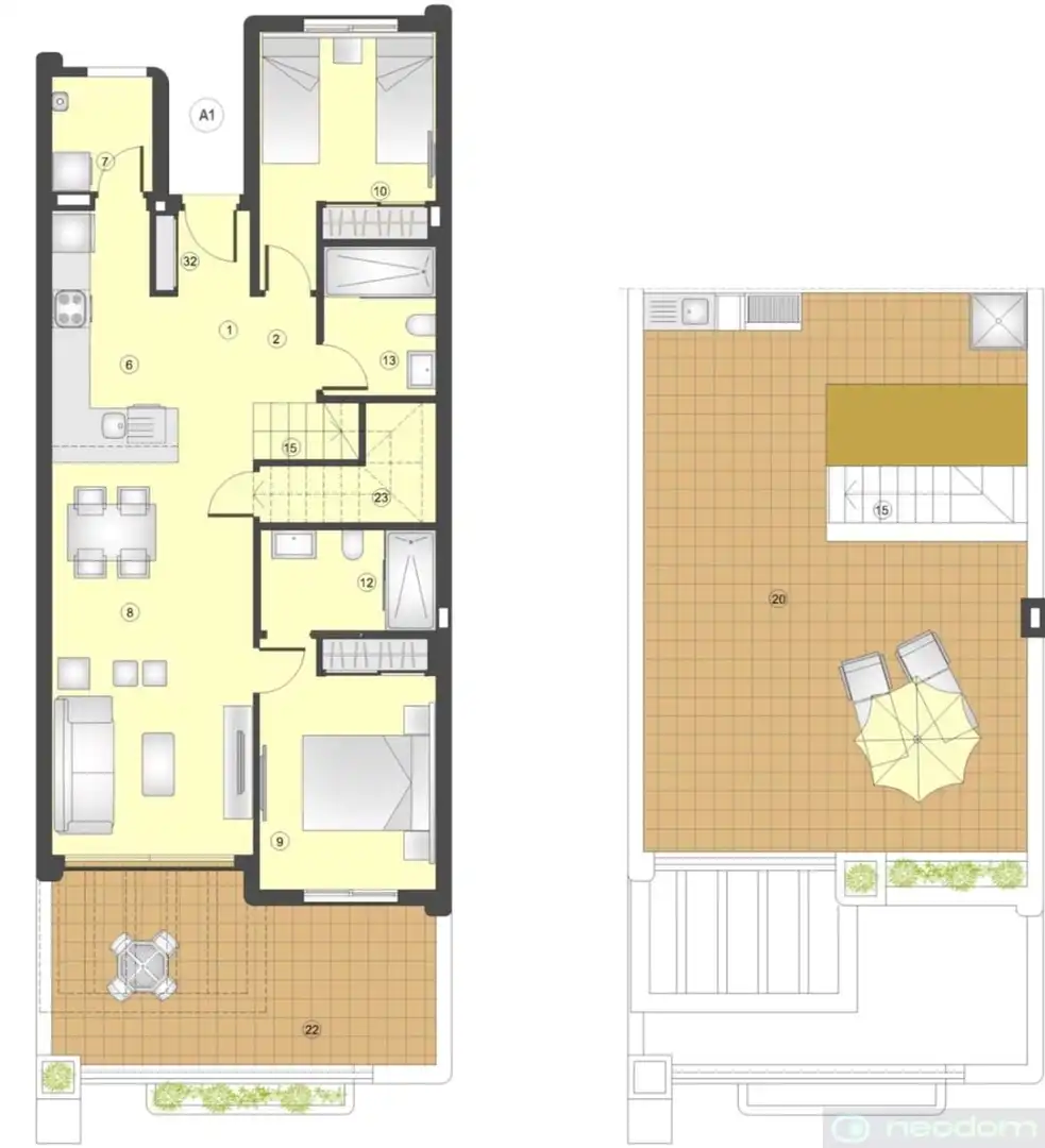 Piso con piscina en venta en C. Viena, imagen 14