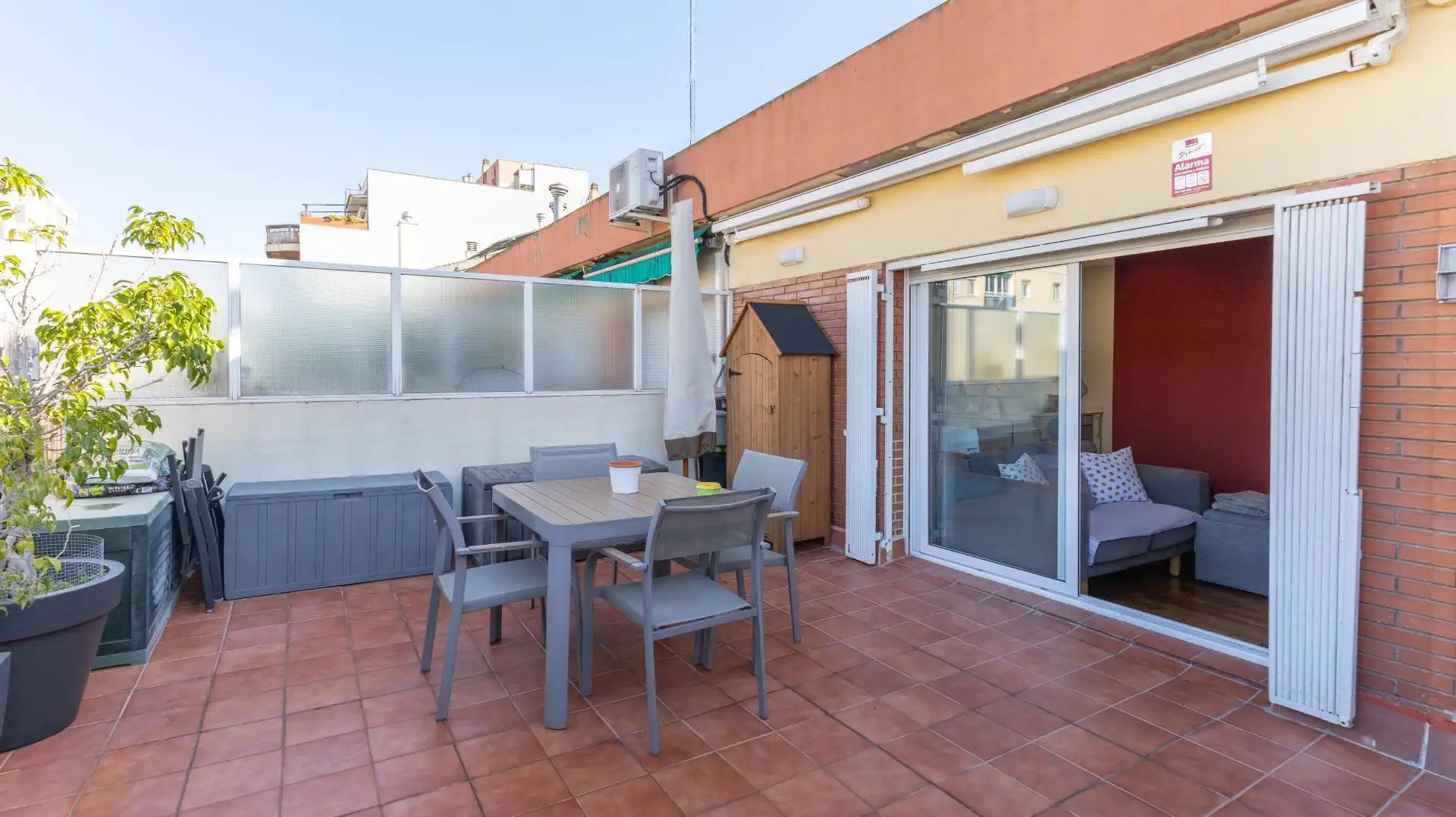 Terrace of Attic for sale in Barcelona  with Air Conditioner, Parquet flooring and Terrace