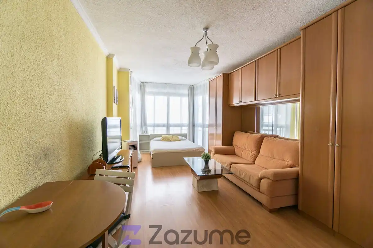 Schlafzimmer von Wohnung zur Miete in Torremolinos mit Klimaanlage, Möbliert und Ofen