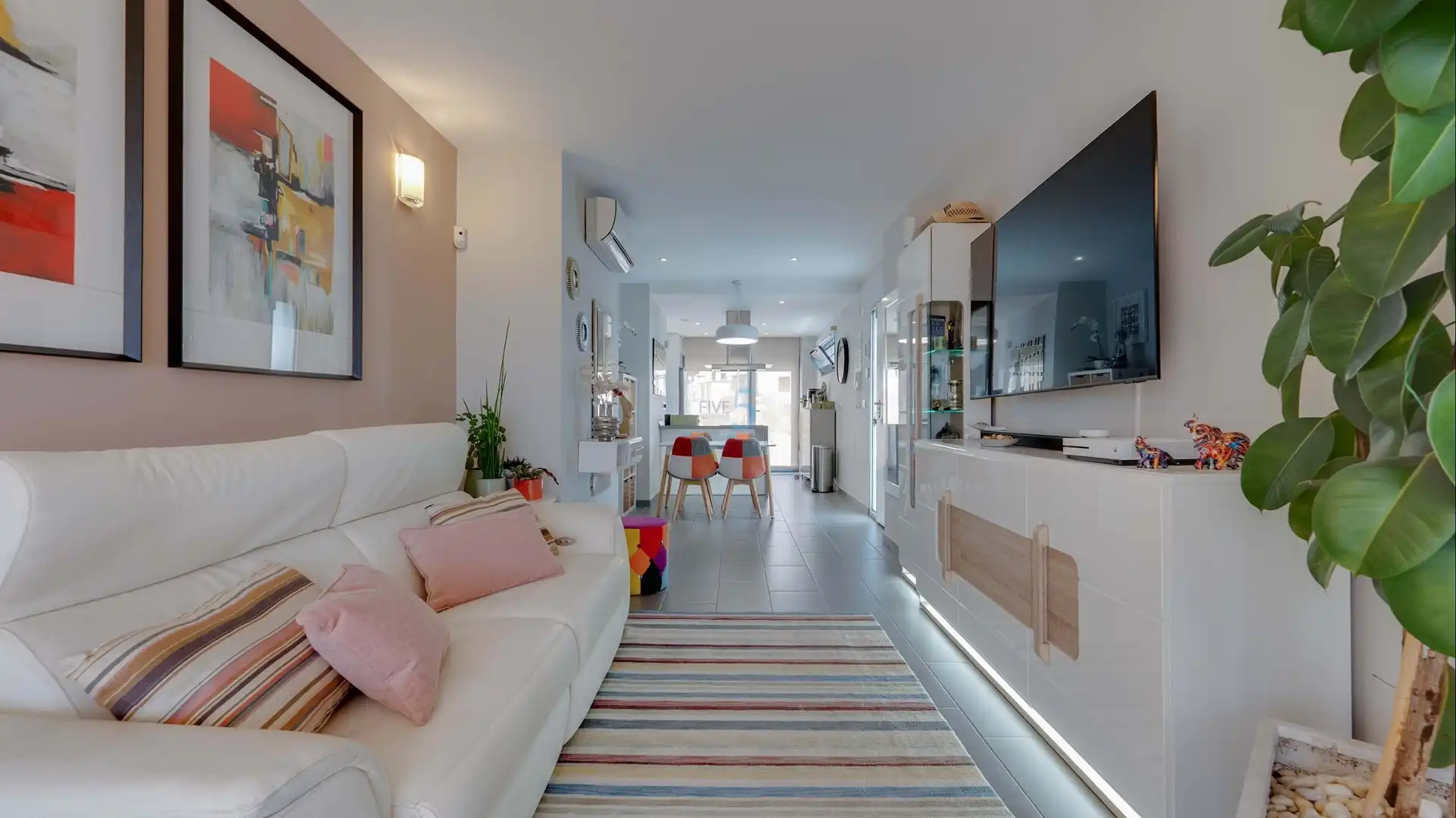 Sala de estar de Piso en venta en Orihuela con Aire acondicionado, Terraza y Piscina