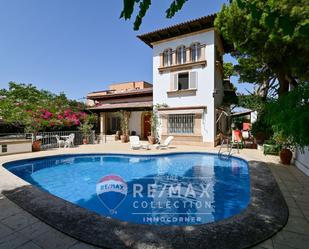 Vista exterior de Casa o xalet en venda en  Palma de Mallorca amb Aire condicionat, Terrassa i Piscina