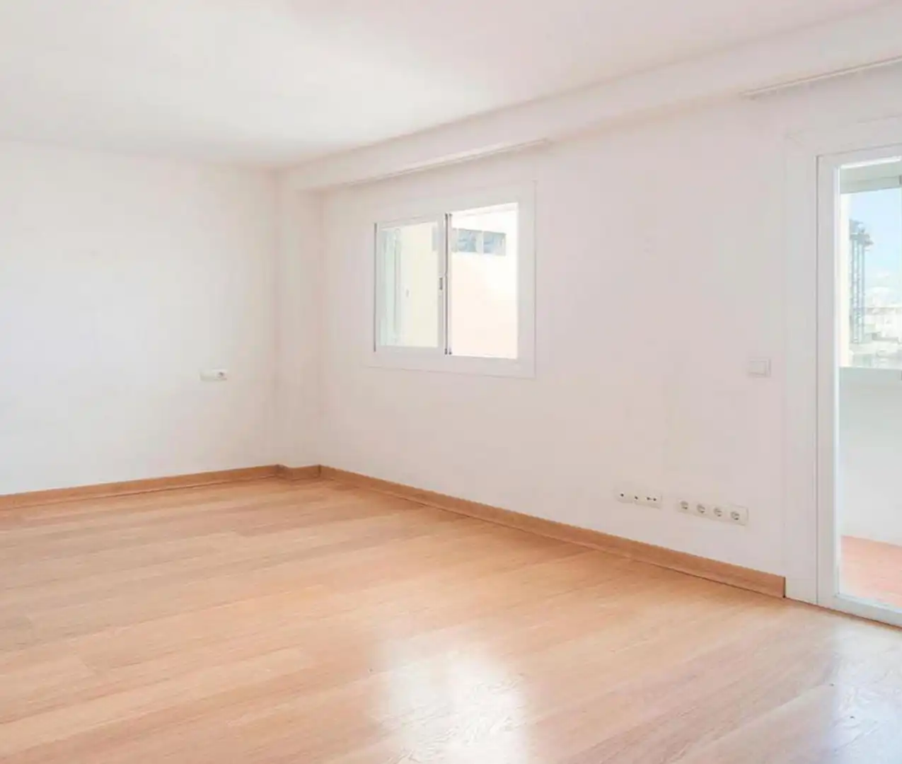 Schlafzimmer von Dachboden zum Verkauf in  Palma de Mallorca mit Klimaanlage, Heizung und Terrasse