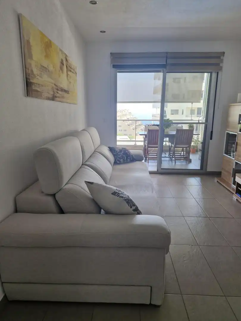 Living room of Flat for rent in Elche / Elx  with Air Conditioner, Balcony and Community pool