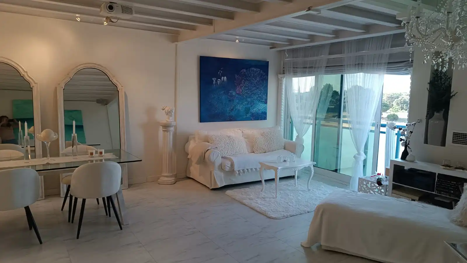 Wohnzimmer von Loft zur Miete in San Sebastián de los Reyes mit Klimaanlage, Heizung und Terrasse