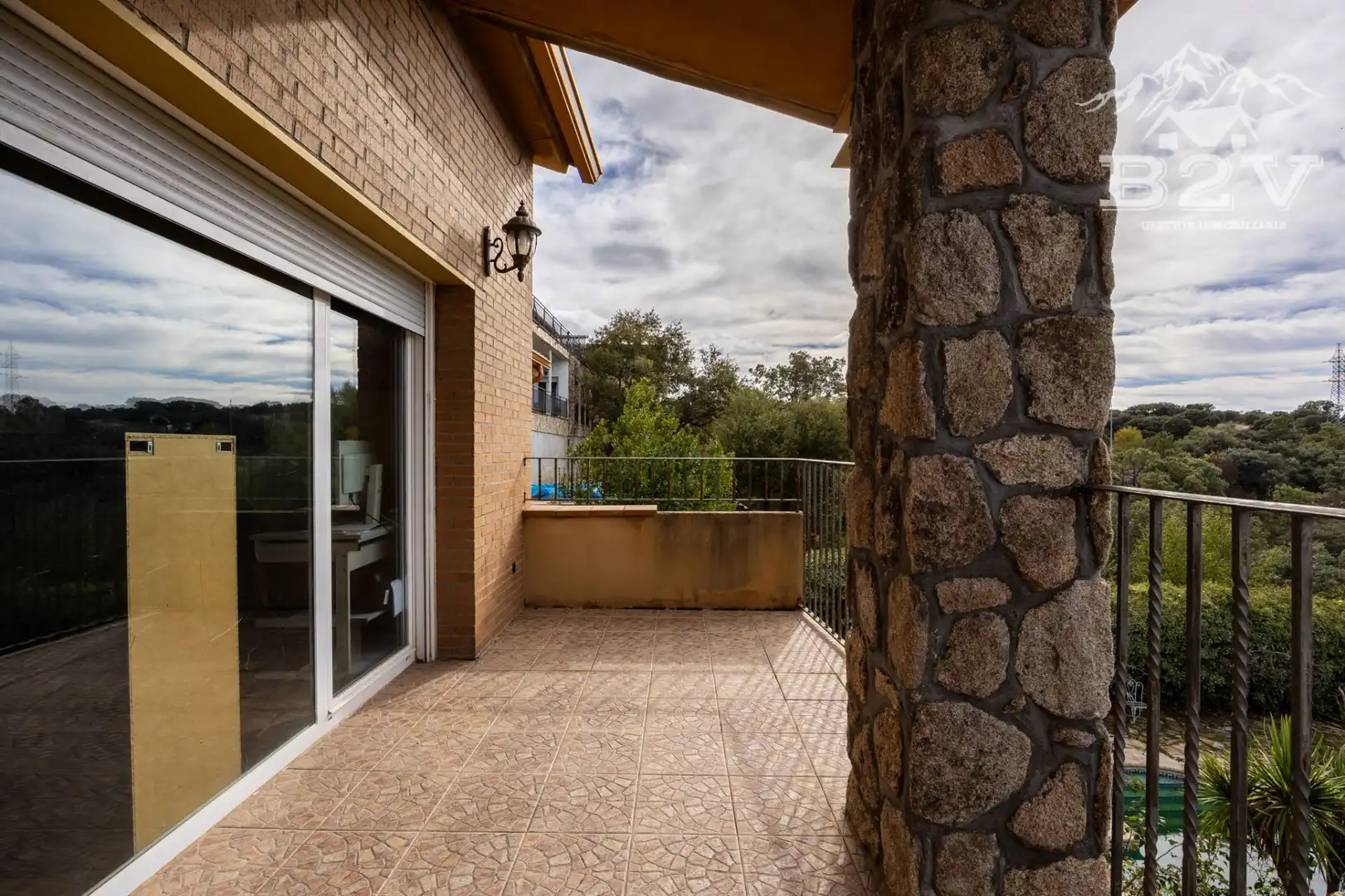 Terrassa de Casa o xalet en venda en Venturada amb Aire condicionat, Calefacció i Jardí privat